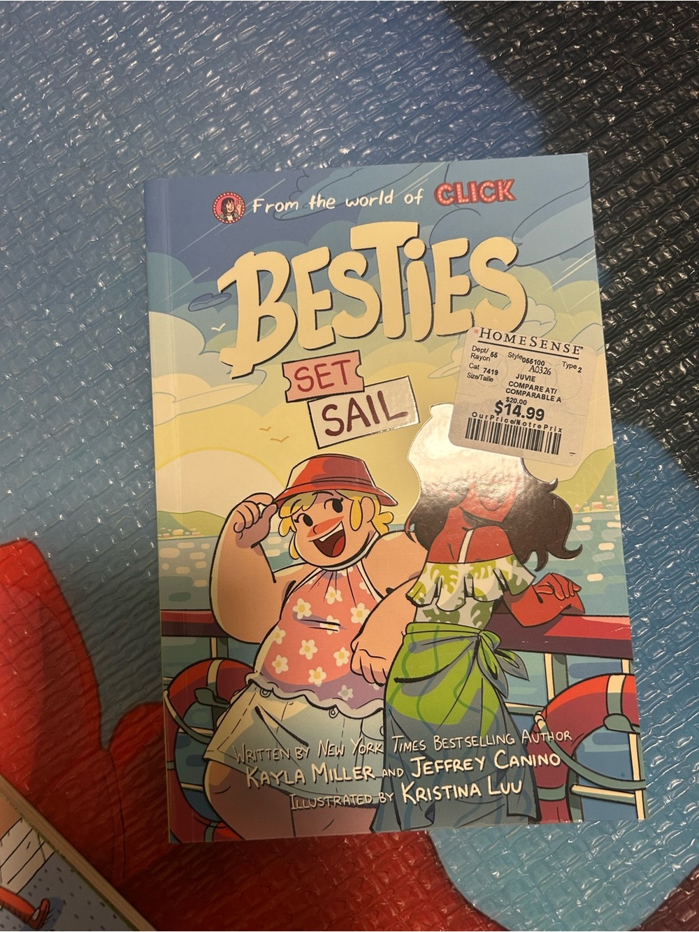 5 for $25!Besties: Set Sail Graphic Novel - Blue Cover